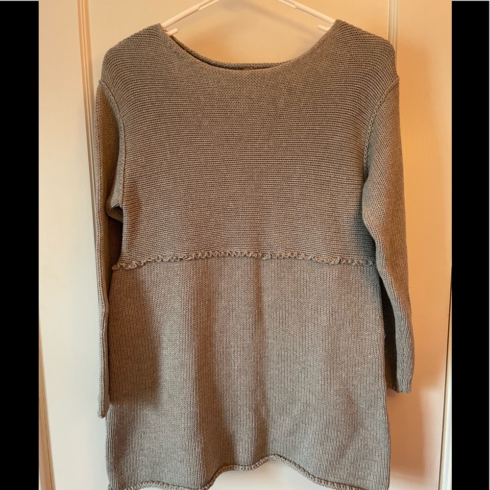 J Jill gray tunic sweater. Size small (petite)